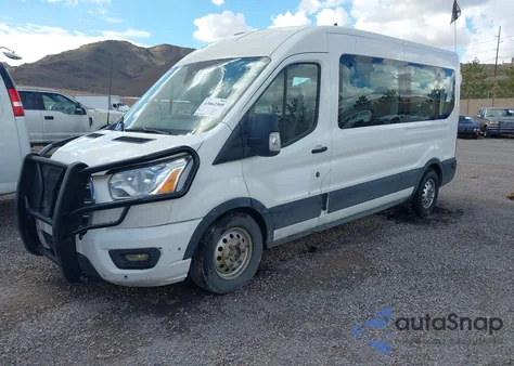 2020 Ford Transit-350 Passenger Van Xlt z USA, uszkodzony, nr VIN 1FBAX9CG2LKB24183